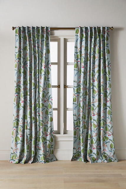 Pear Cotton Pear Printed Curtain - image 1