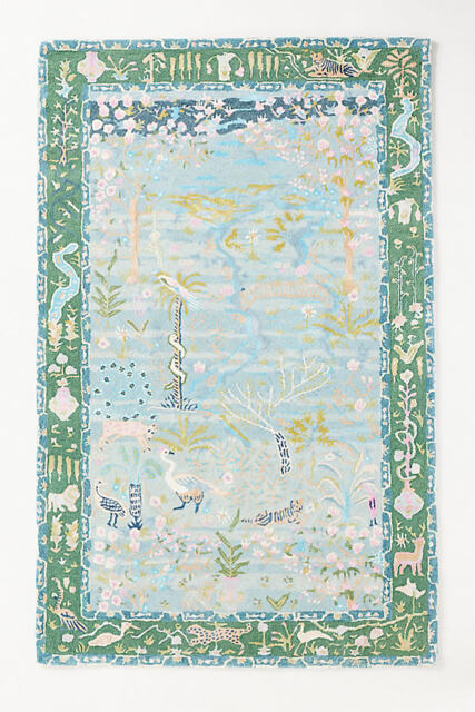 Tales Menagerie Tufted Wool-Viscose Blend Rug - image 1