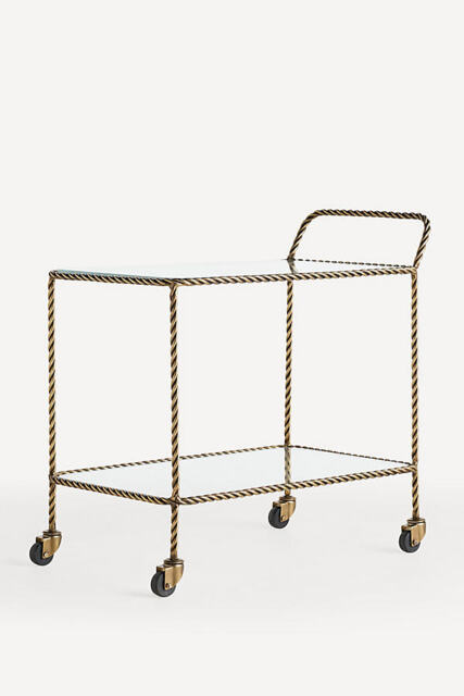 Lark Glass Bar Cart - image 1