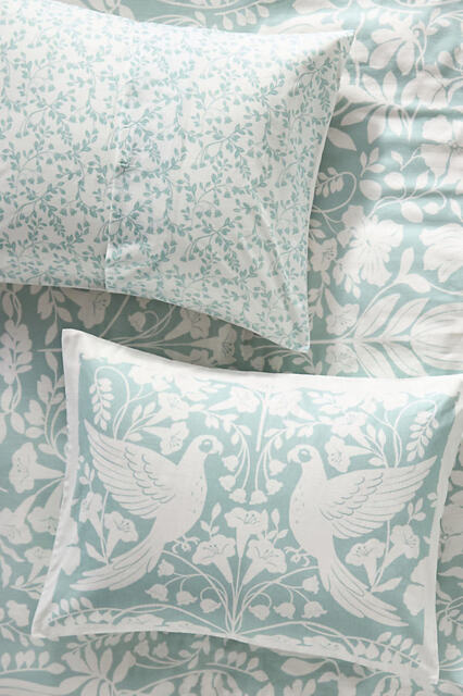 Kenia Cotton Floral Printed Pillowcases, Set of 2