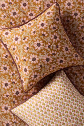 The Cotton Printed Percale Cushion Cover