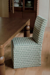 Cas Rectangular Turned Wood Dining Table - thumbnail 2