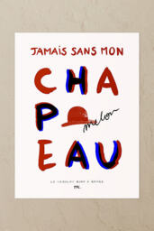 The Poster Club Le Chapeau Rond et Rouge Wall Art Print