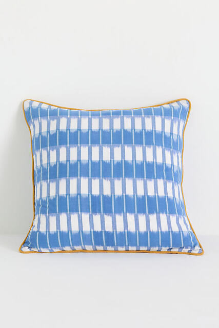 Selma Cotton Woven Ikat Cushion - image 1