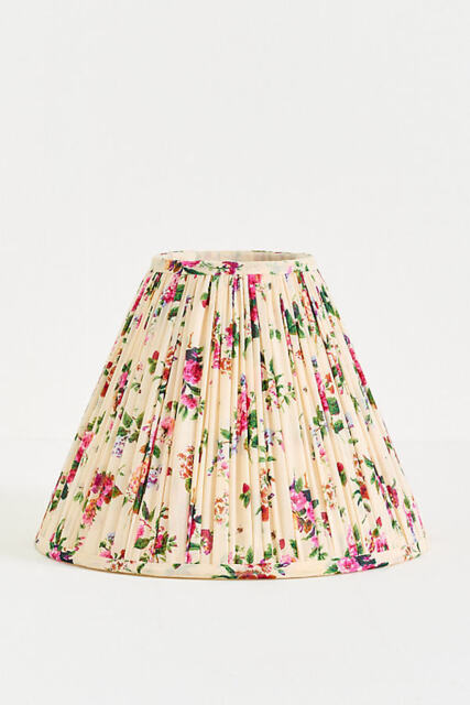 Ruched Empire Printed Lamp Shade - image 1