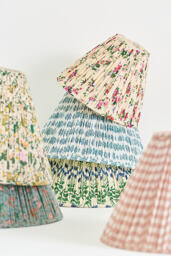 Ruched Empire Printed Lamp Shade - thumbnail 2