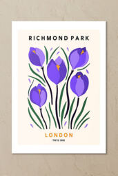 East End Prints Richmond Park II Wall Art Print - thumbnail 2