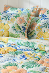 100% Cotton Voile Printed Quilted Bedspread Collection - thumbnail 3