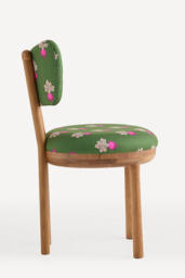 Irie Cheyenne Oak Wood Dining Chair - thumbnail 3