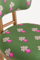 Irie Cheyenne Oak Wood Dining Chair - thumbnail 5