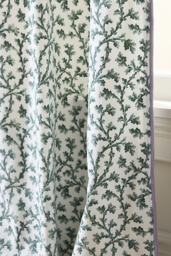 Irina Cotton Floral Printed Curtain - thumbnail 4