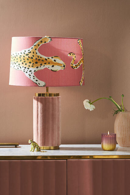Dana Gibson Leopard Lamp Shade - image 1