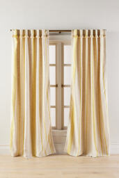 Pieced Stripe Curtain - thumbnail 1