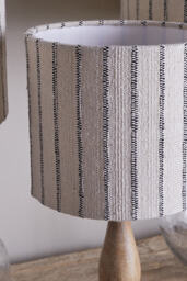 nkuku Sanja Cotton Stripe Lampshade - thumbnail 3