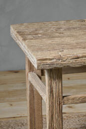 nkuku Ibo Wood Side Table - thumbnail 2