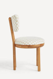 Irie Jacquard Dining Chair - thumbnail 4