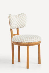 Irie Jacquard Dining Chair - thumbnail 3