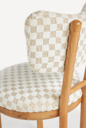 Irie Jacquard Dining Chair - thumbnail 6