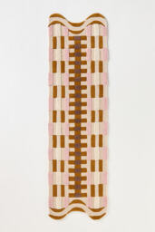 Tufted Wool Geometric Scalloped Rug - thumbnail 5