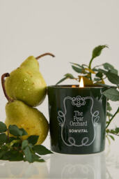 Sowvital The Pear Orchard Glass Candle