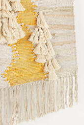 Neoma Woven Cotton Tassel Tapestry Wall Hanging - thumbnail 3