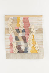 Neoma Woven Cotton Tassel Tapestry Wall Hanging - thumbnail 2