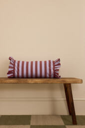 TBCo Stripe Bolster Cushion - thumbnail 1