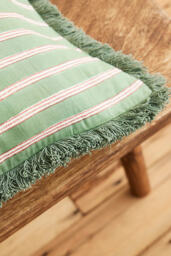 Birdie Fortescue Edo Stripe Cushion - thumbnail 2