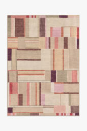 Ruggable Washable Colourblock Stripe Winona Rug - thumbnail 3