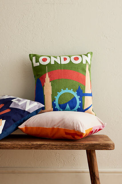 The Pillow Drop London Square Cushion - image 1