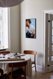 The Man I Met at The Bar by Lolita Pelegrime Framed Wall Art Print - thumbnail 2