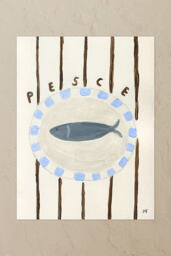 The Poster Club Pesce Wall Art Print