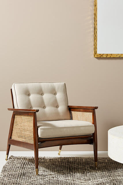 Nadia Caned Accent Chair - image 1