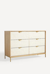 Pisces Six-Drawer Chest of Drawers - thumbnail 4