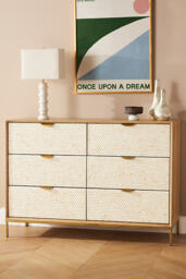 Pisces Six-Drawer Chest of Drawers - thumbnail 1