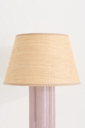 Raffia Tapered Drum Lamp Shade - thumbnail 4