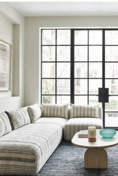 Boro Stripe Kori Modular Armless Sofa - thumbnail 2