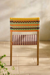 Terrain Havana Wicker & Teak Dining Chair, Global - thumbnail 3
