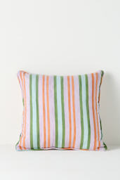 Jasmine Indoor/Outdoor Woven Stripe Cushion - thumbnail 1