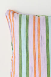 Jasmine Indoor/Outdoor Woven Stripe Cushion - thumbnail 3