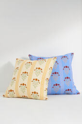 Mira Cotton Woven Printed Floral Cushion - thumbnail 2
