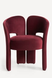 Celeste Velvet Dining Chair - thumbnail 5