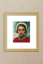 Renée au Soleil by Pat Kelley Framed Wall Art - thumbnail 1