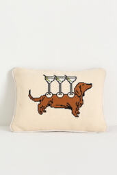 Cotton Needlepoint Icon Mini Cushion - thumbnail 1