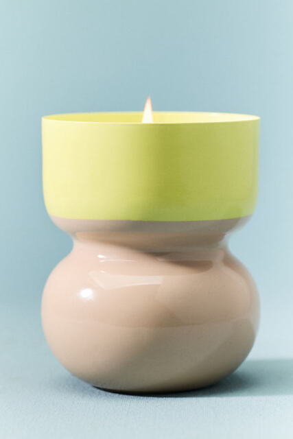 Maisie Fresh Bergamot & Green Tea Metal Candle - image 1