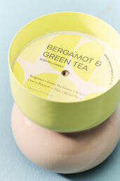 Maisie Fresh Bergamot & Green Tea Metal Candle - thumbnail 2
