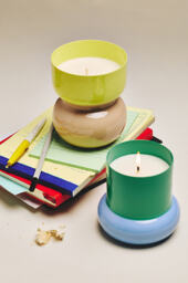 Maisie Fresh Bergamot & Green Tea Metal Candle - thumbnail 3