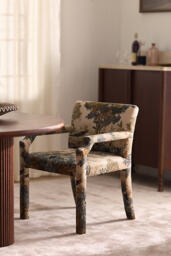 Delaney Printed Dining Armchair