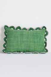 Dominica Indoor/Outdoor Woven Fruit Trim Cushion - thumbnail 3