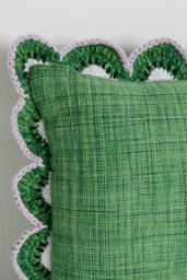 Dominica Indoor/Outdoor Woven Fruit Trim Cushion - thumbnail 5